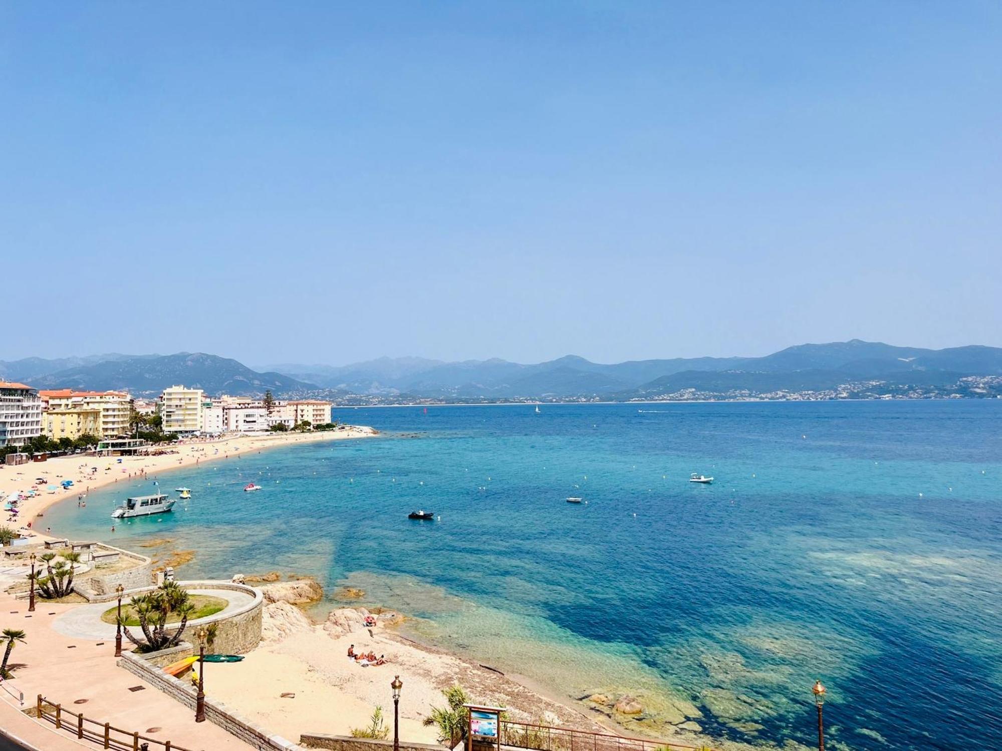Front De Mer Beau T3 Climatise Balcon Parking Ajaccio Ajaccio  Zewnętrze zdjęcie